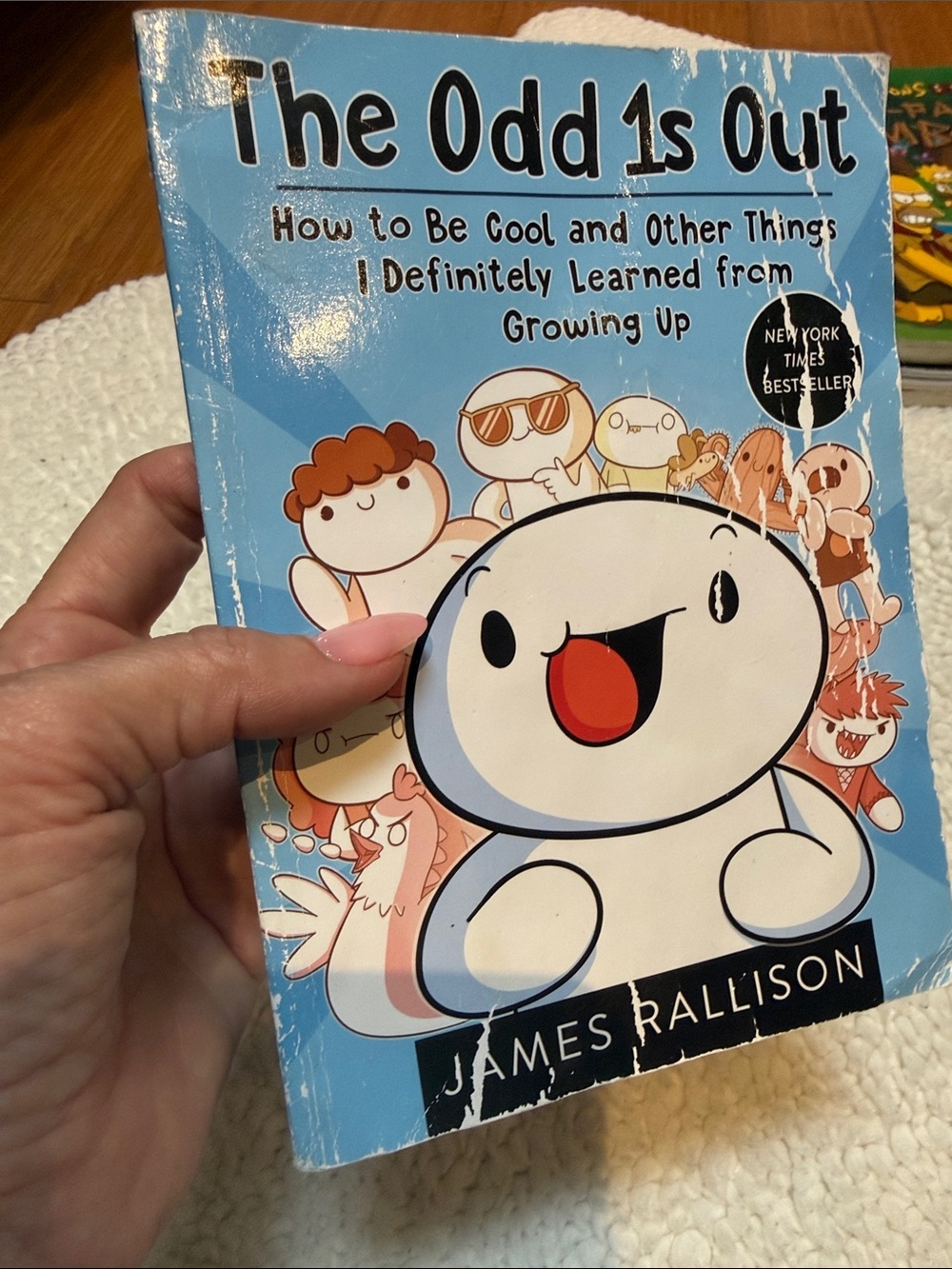 The Odd 1s Out Paperback Book - Blue